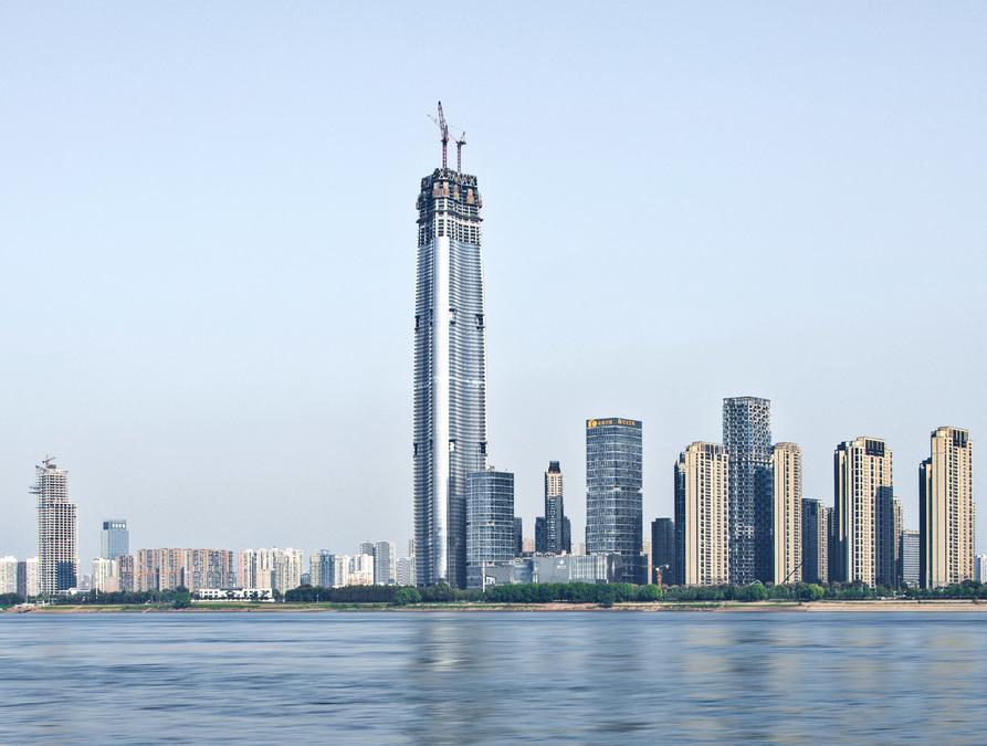 武汉400摩天高楼集合,武汉900米的高楼大厦