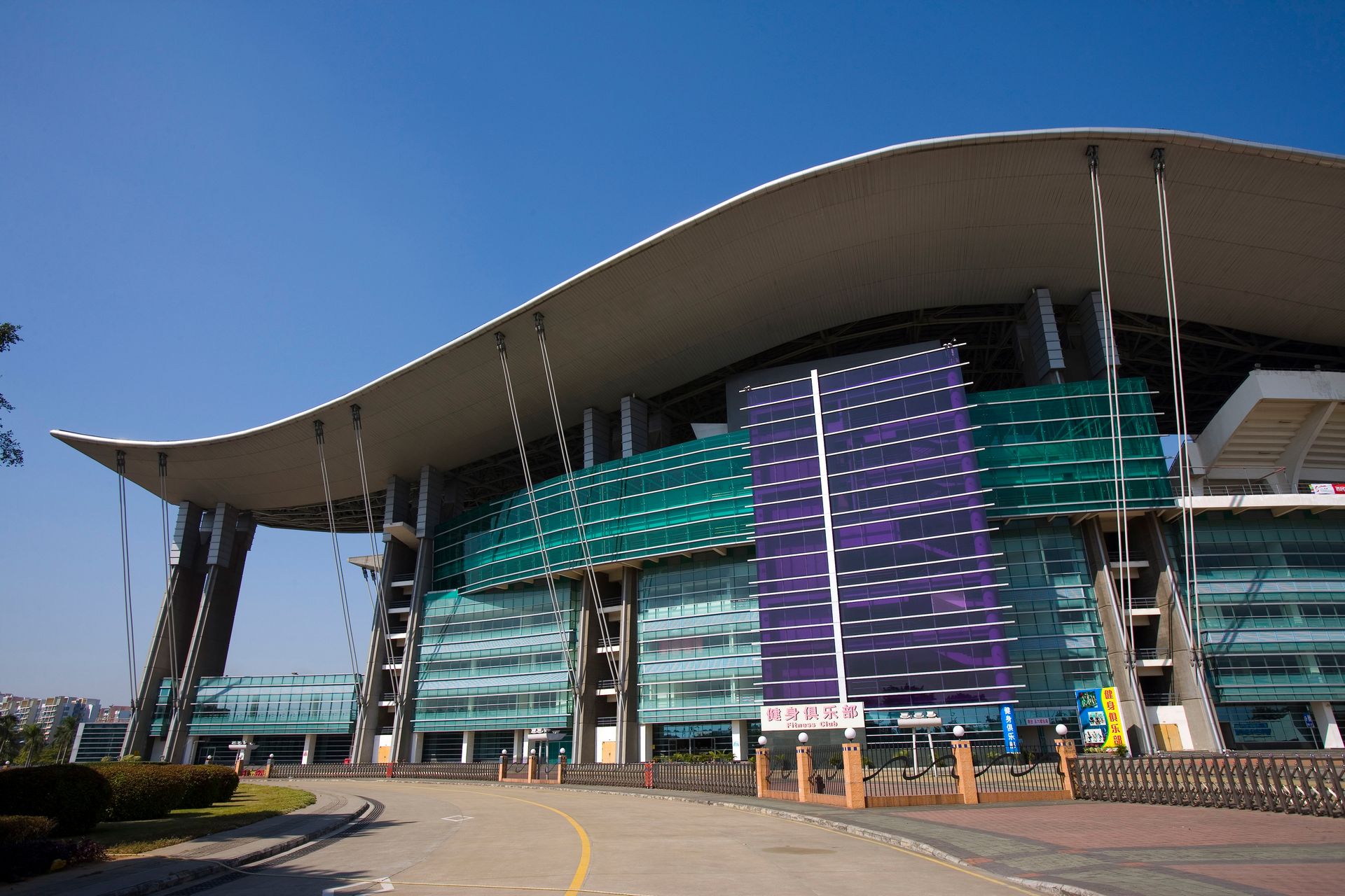 周末带着我的小元，去了天津的奥林匹克中心溜达