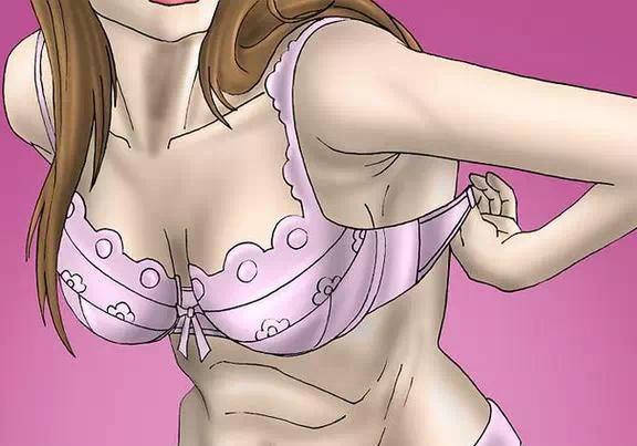 胸罩的正确穿戴过程演示,这才是真正的正确穿衣方式