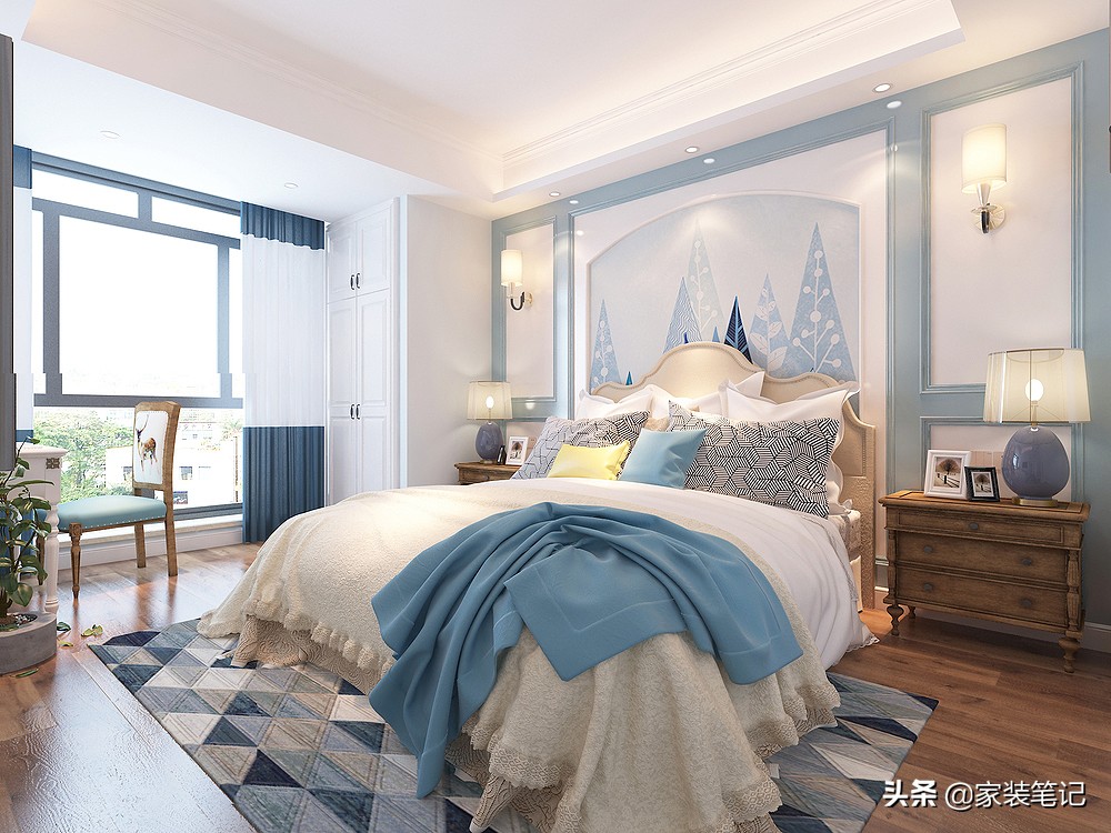 100平精致三居室,设计巧妙的100平一居室