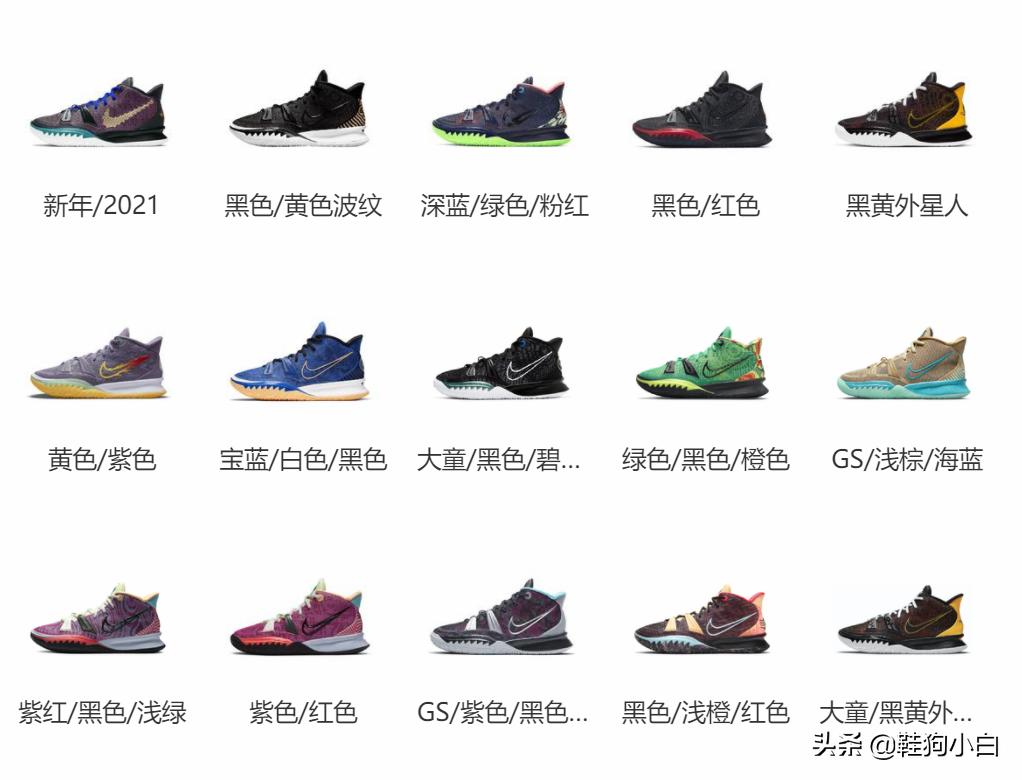 为突破而生的跑鞋,欧文历代球鞋对比