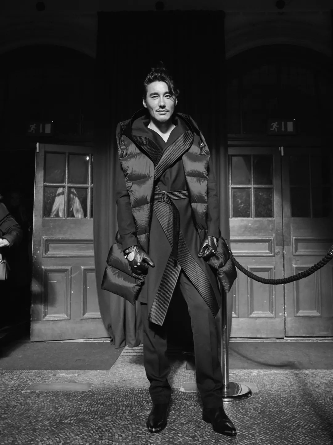 胡兵的时装周之旅,胡兵的小迷弟