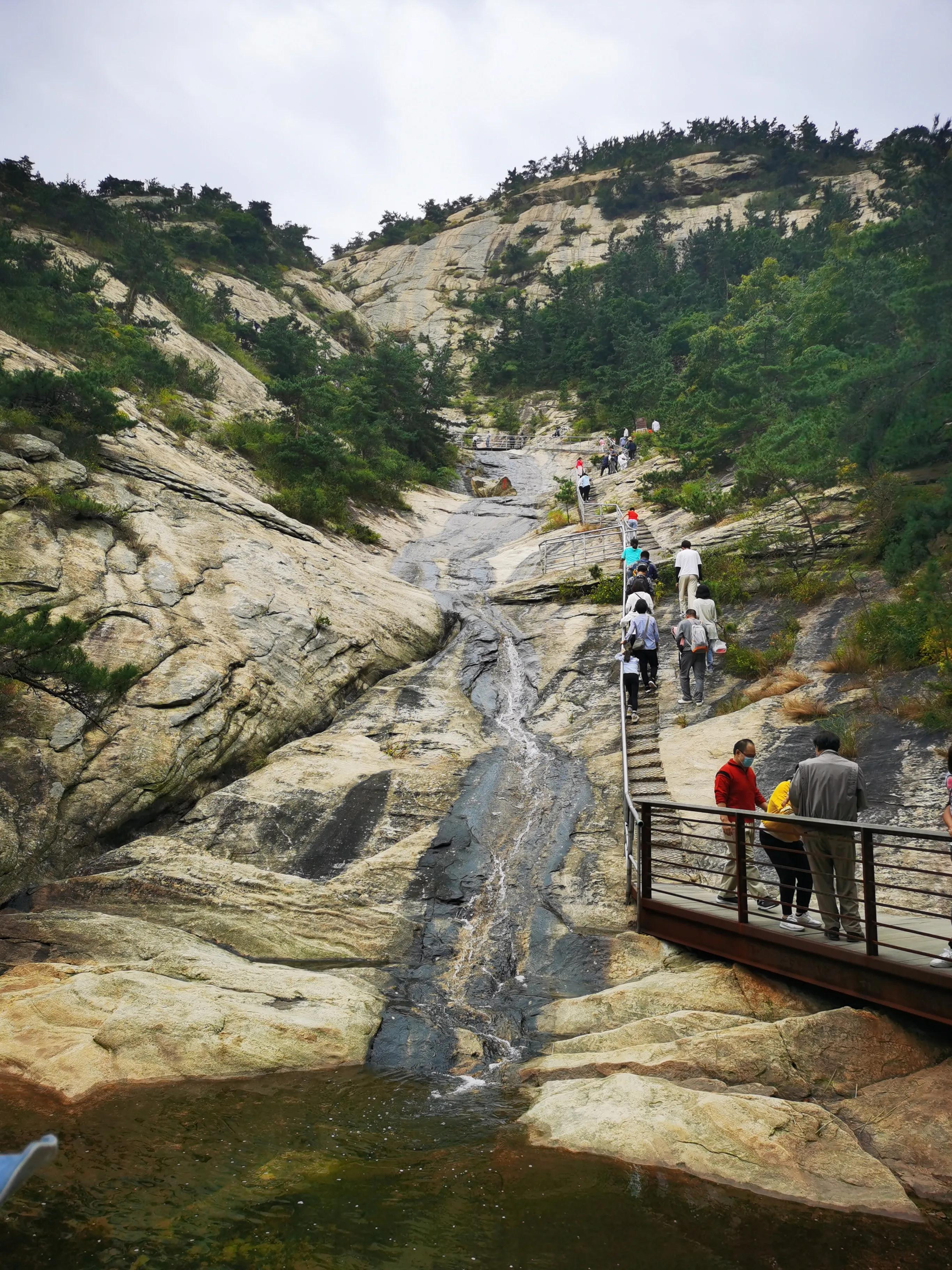 山东烟台山有什么景点,烟台山瀑布