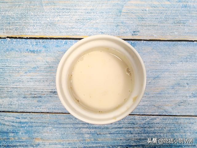 婆婆做的糯米发糕,不用手和面做暄软发糕