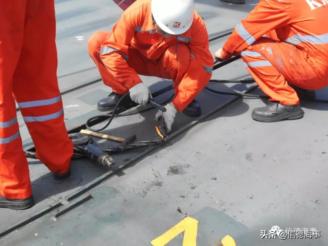 如何给DECKCRANE换钢丝——最后一步，换HOISTING钢丝