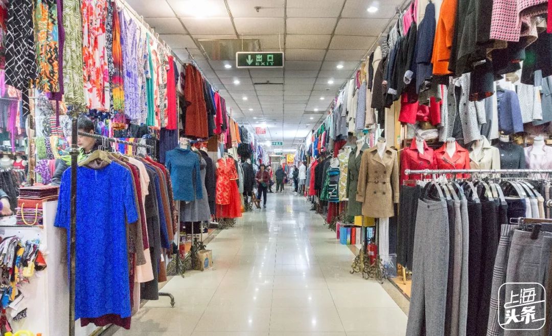 火到国外的小商品,老上海面料批发市场