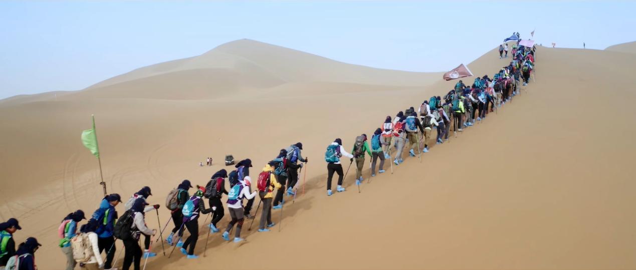 腾格里沙漠穿越,徒步穿越腾格里沙漠