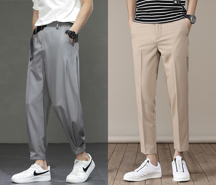 160男士小个子建议穿什么裤子,腿细的男生应该穿怎样的裤子