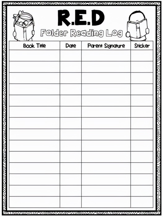 美国孩子每天都在使用的ReadingLog高效阅读记录工具