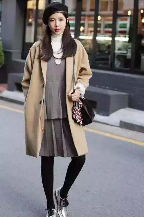 我的秋冬连裤袜穿搭合集,连裤袜应该怎么穿不会裂裆