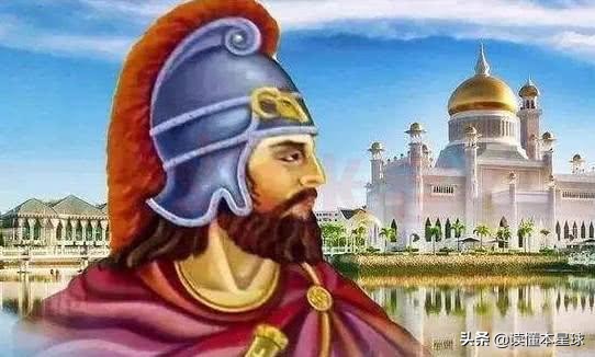 文莱为什么被马来西亚一分为二,文莱帝国版图演变