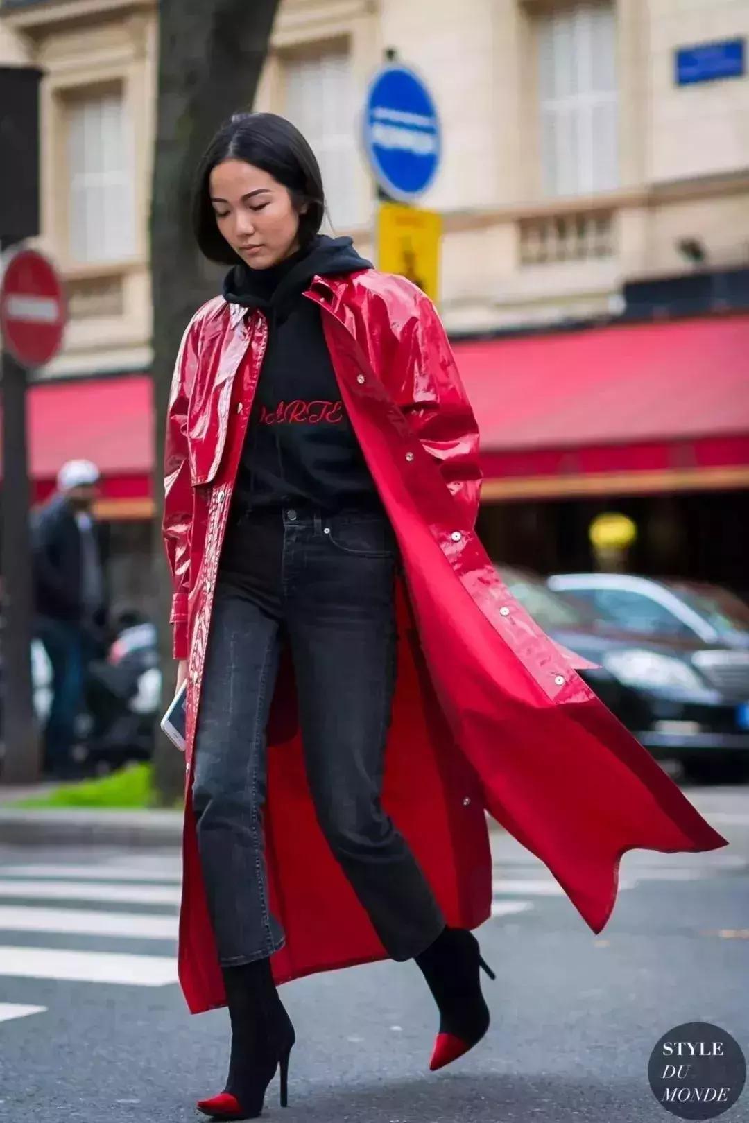 高领衫穿搭,高领打底衫和卫衣搭配