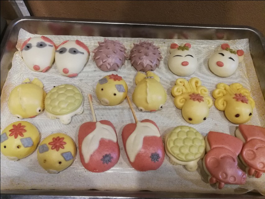 农民大姐做花馍,山东下岗女工创业做花馍