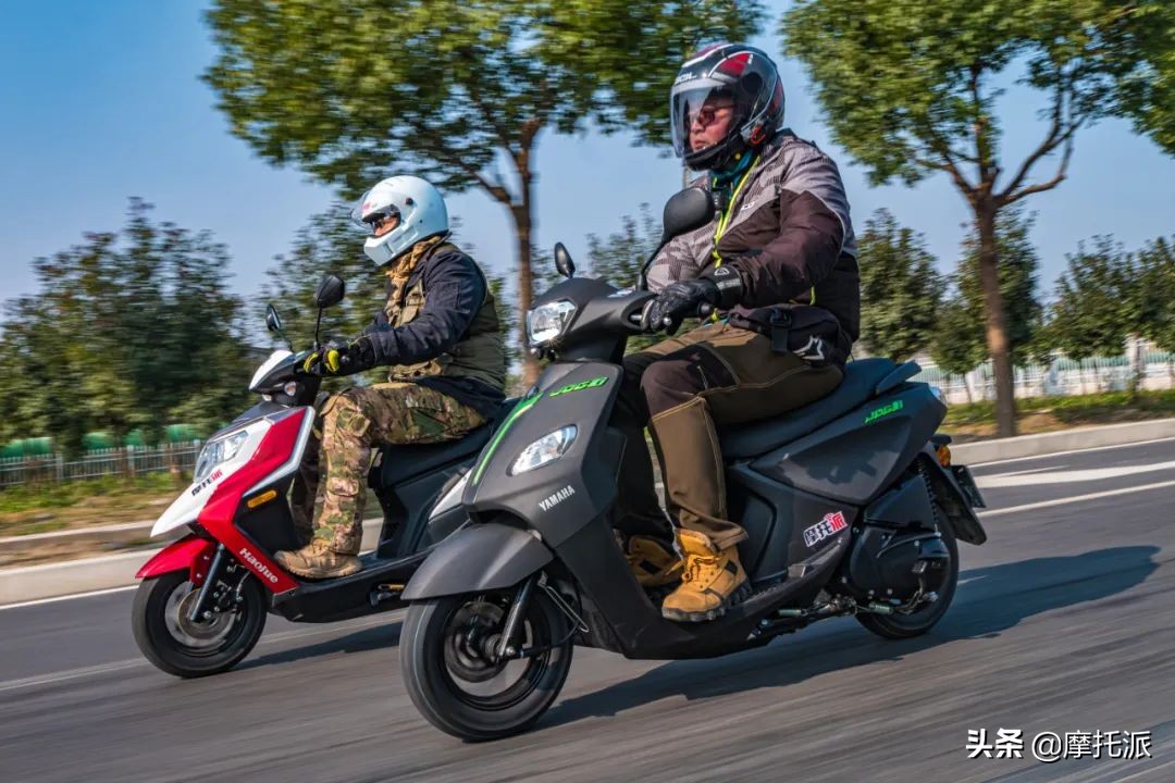 雅马哈巧格125i对比豪爵eagle,豪爵eagle125
