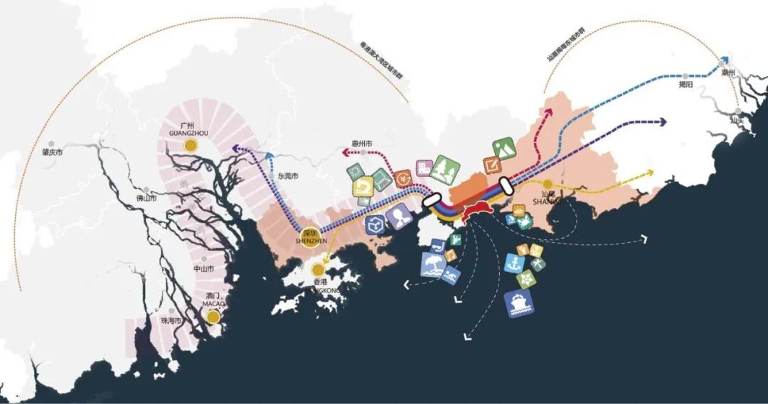 深汕合作区城市设计,滨海新城城市设计