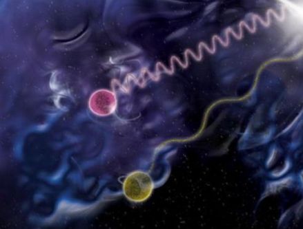 爱因斯坦神秘图片,首张量子纠缠图曝光