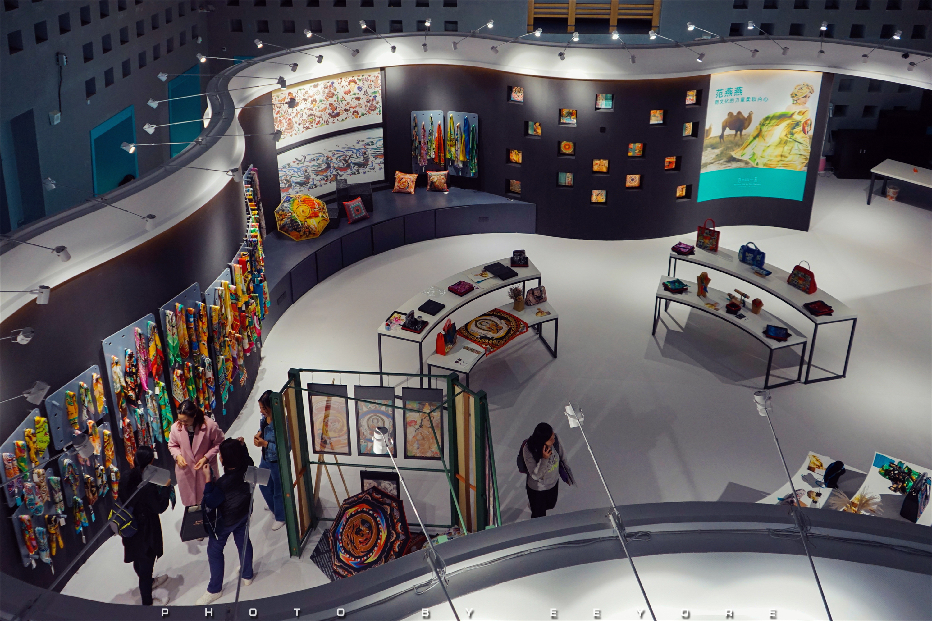 旅游风景戈壁滩,敦煌莫高窟沙漠艺术照