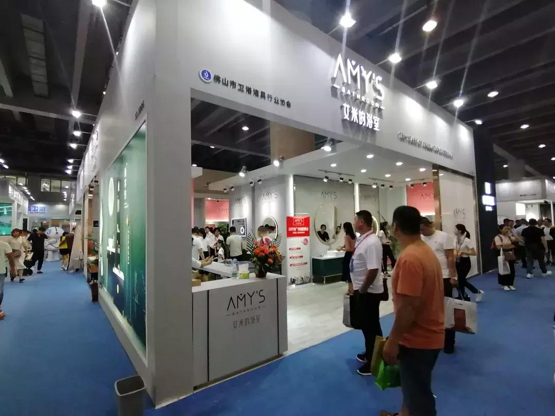 广州建博会卫浴直播现场,广东建博会整装卫浴
