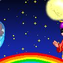 情人节微信表情拼爱心一行十个,没有情人的情人节搞怪表情