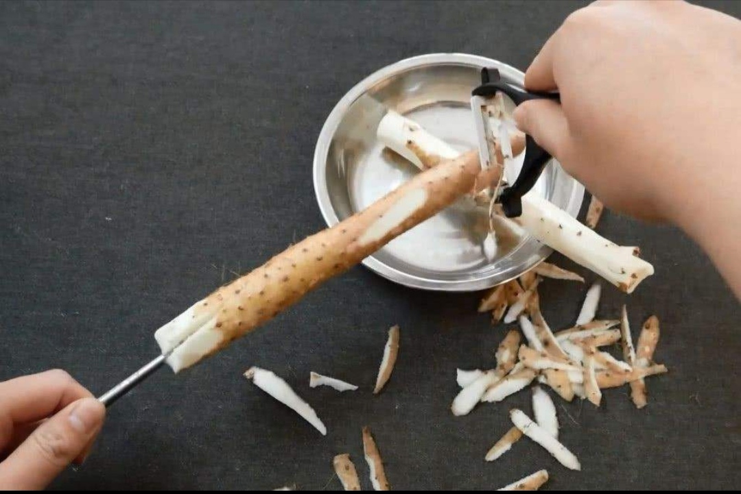 山药削皮，手不痒的秘密，你知道？