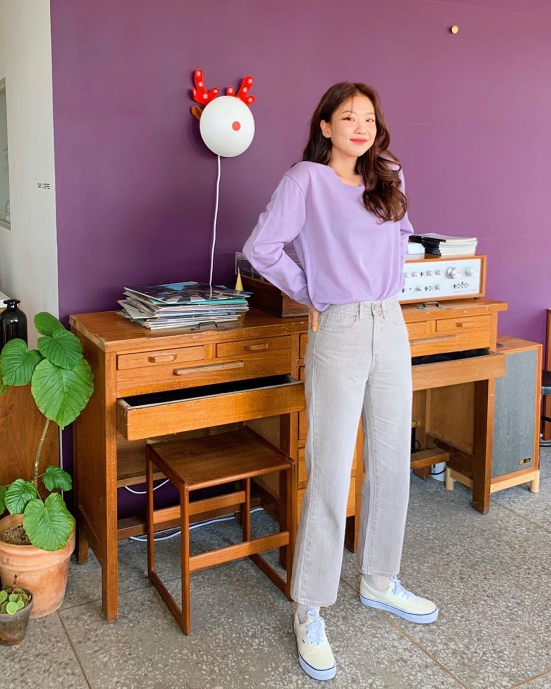 值得推荐的韩系穿搭博主,韩国穿搭博主穿衣服过程