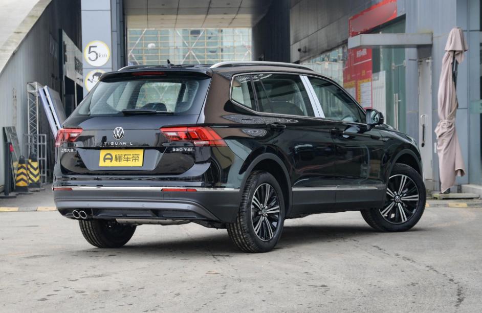 2020款途观l的尺寸轴距,大众途观l2021款4米30长白色