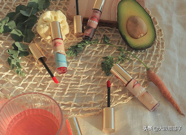 适合素颜涂的染唇液,颜色好看的染唇液