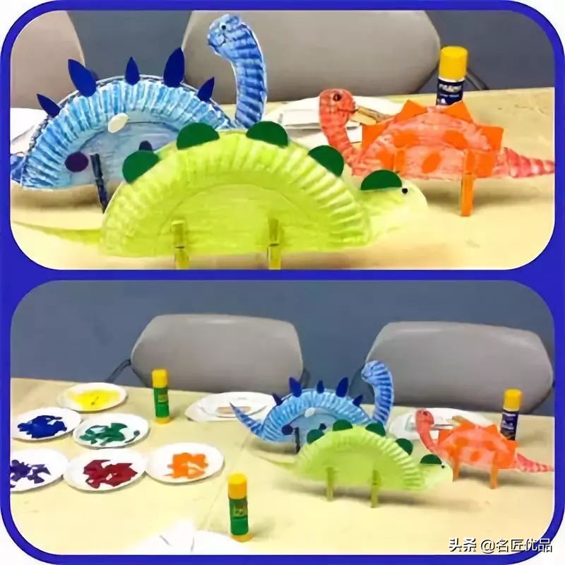 恐龙贺卡手工制作,纸盒手工制作大全创意幼儿园恐龙