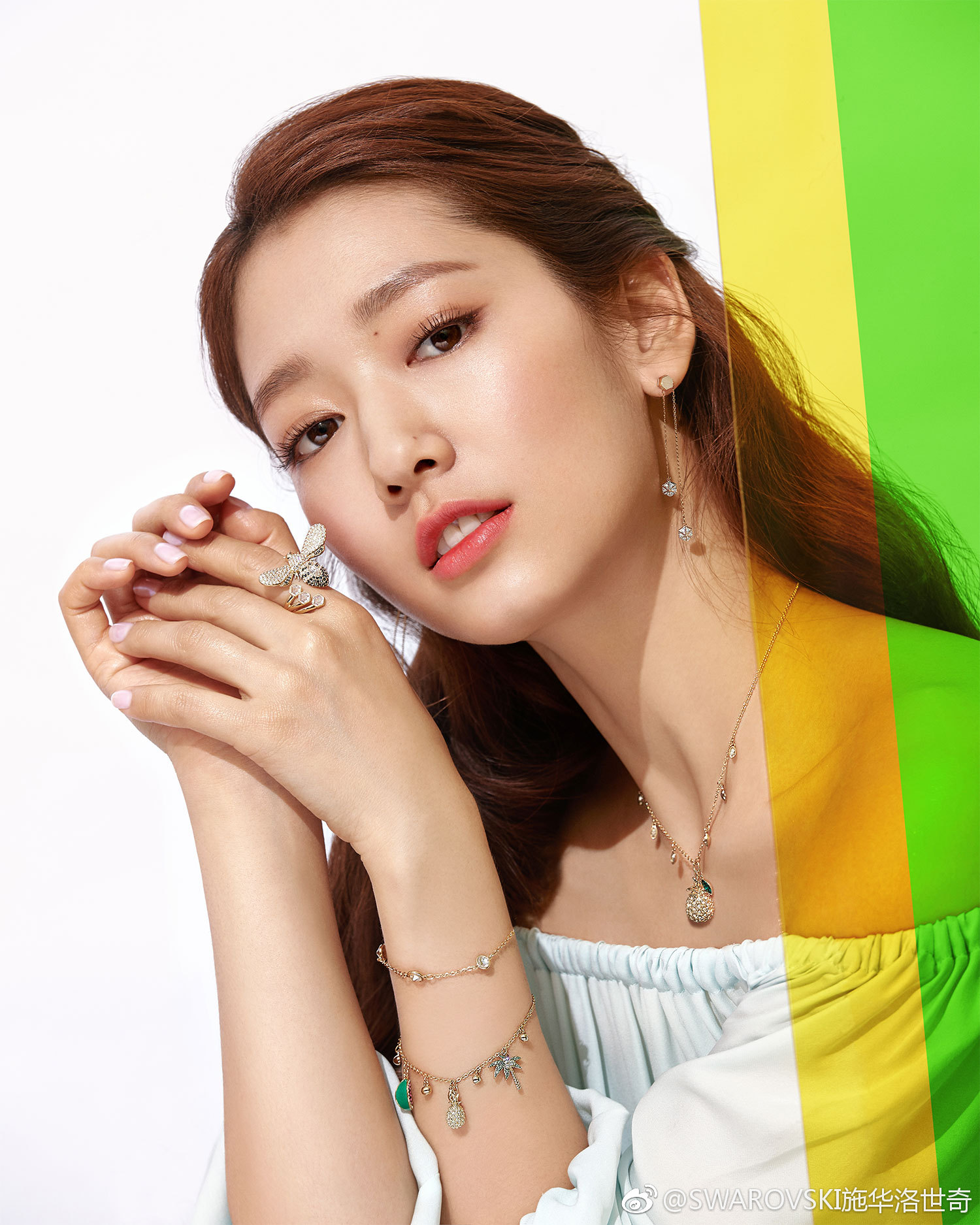 施华洛世奇穿搭,施华洛世奇夏日时装版