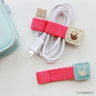 手工编织耳机收纳包,声阔耳机收纳包