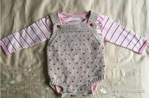 针织背带裤视频教程,背带裤女童1-3岁针织教程