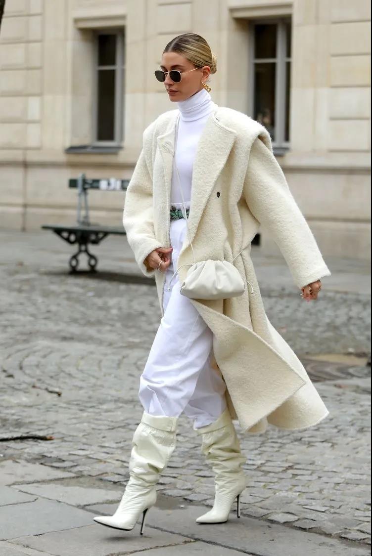 束脚裤搭配靴子图片,男士防风束脚裤子秋冬款配靴子