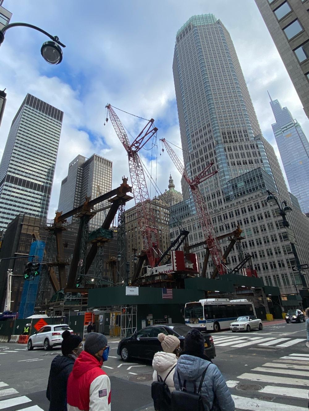 纽约摩根大通新总部建筑进程,摩根大通全球总部大厦结构图