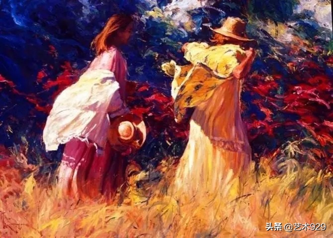 科尔曼油画作品欣赏,卡罗勒斯杜兰油画作品欣赏