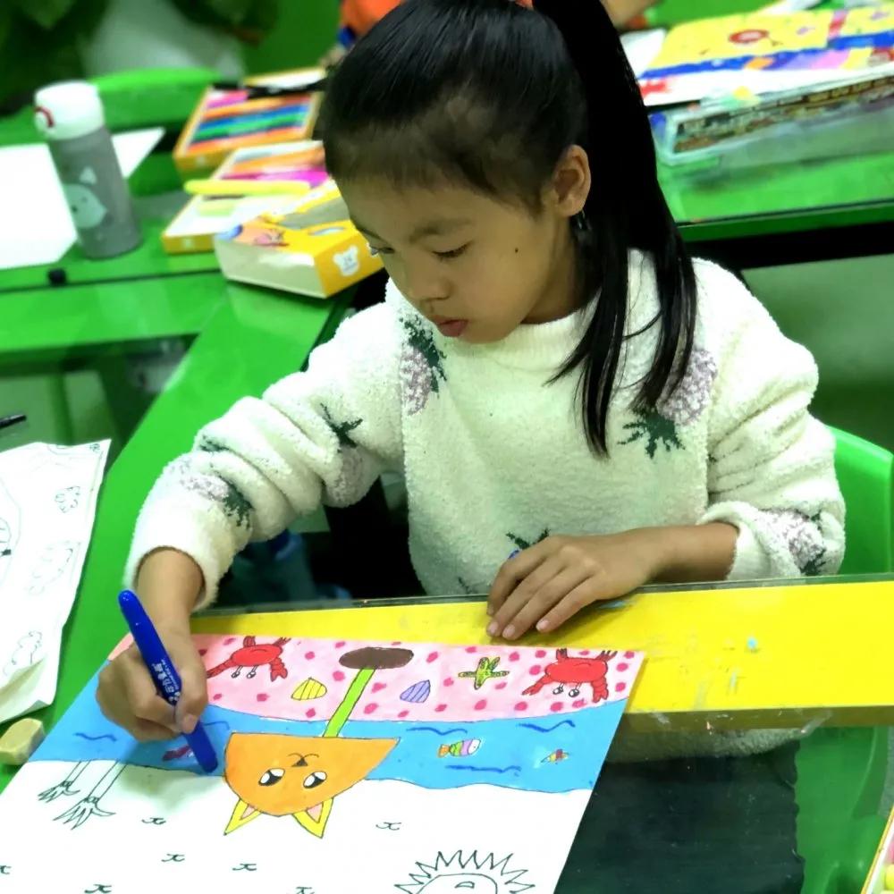 东方童画美术培训学校周村店,东方童画少儿美术淄博印象汇店