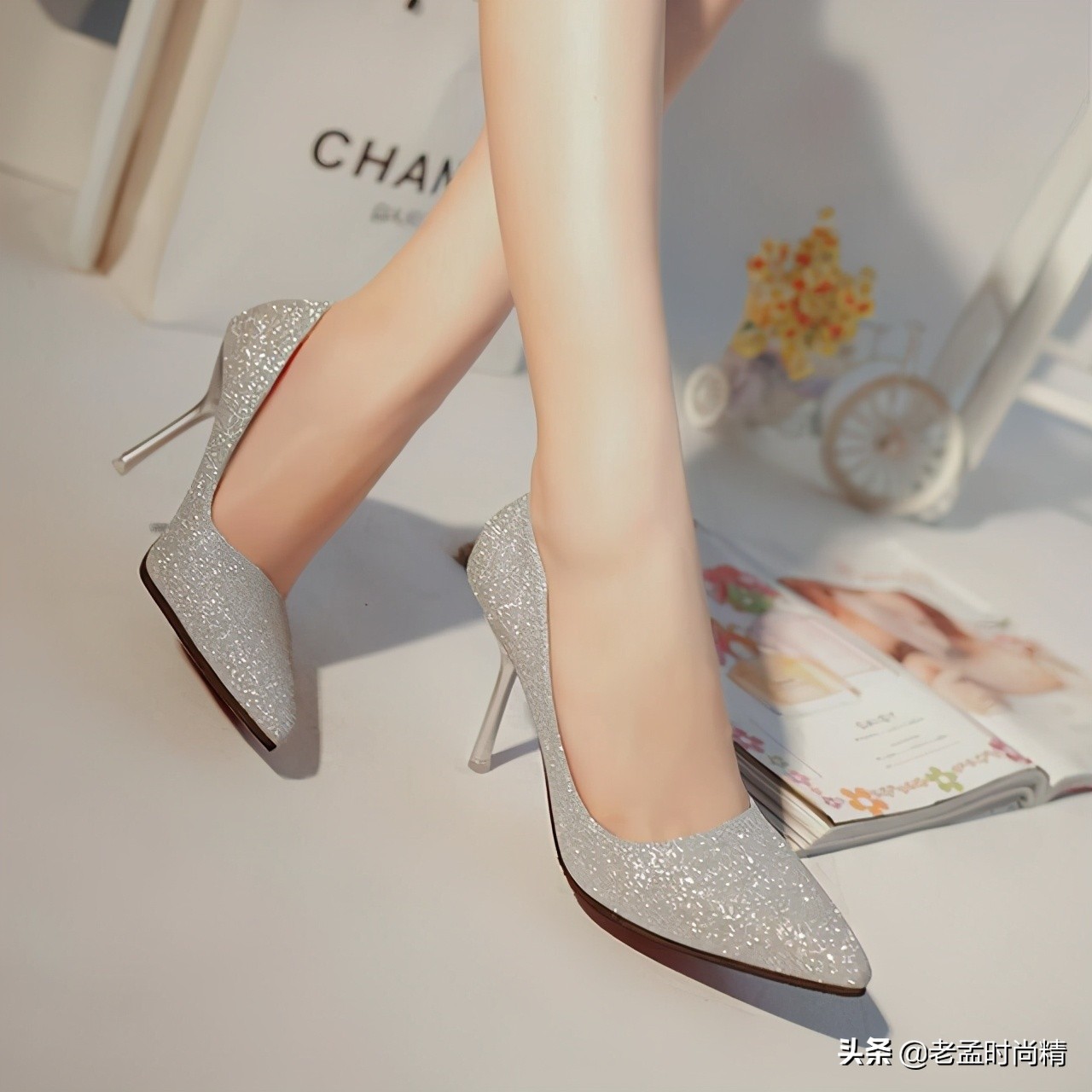 高跟鞋唯美圆头,穿起来不累的高跟鞋款式