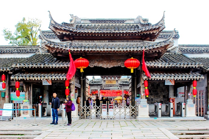 千华古村建于什么年代,千华古村地址