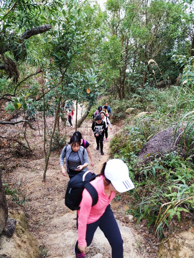 周日跟随珠海户外网板樟山游记