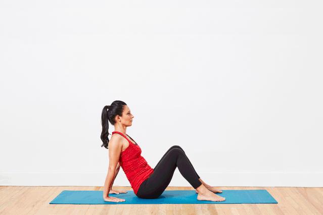 瑜伽瘦拜拜肉的最快方法,消除蝴蝶拜拜肉的瑜伽动作