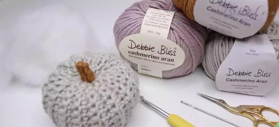 南瓜钩织法图文教程,南瓜的钩织全教程