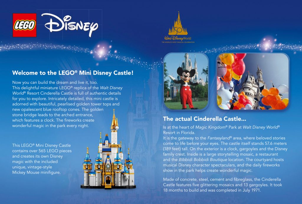 乐高新老款迪士尼城堡,乐高迪士尼100周年城堡展示盒