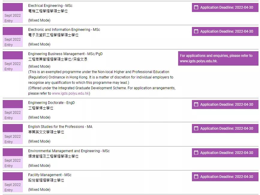 香港理工大学博士申请条件,香港理工大学申请时间表