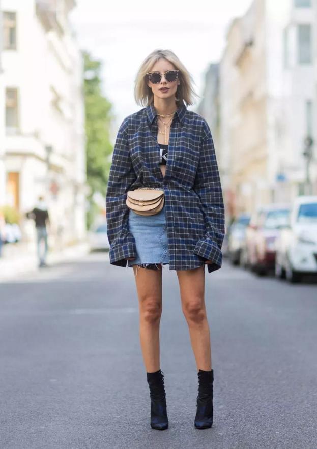 格子衬衫怎么穿才好看,格子衬衫怎么穿出高级感