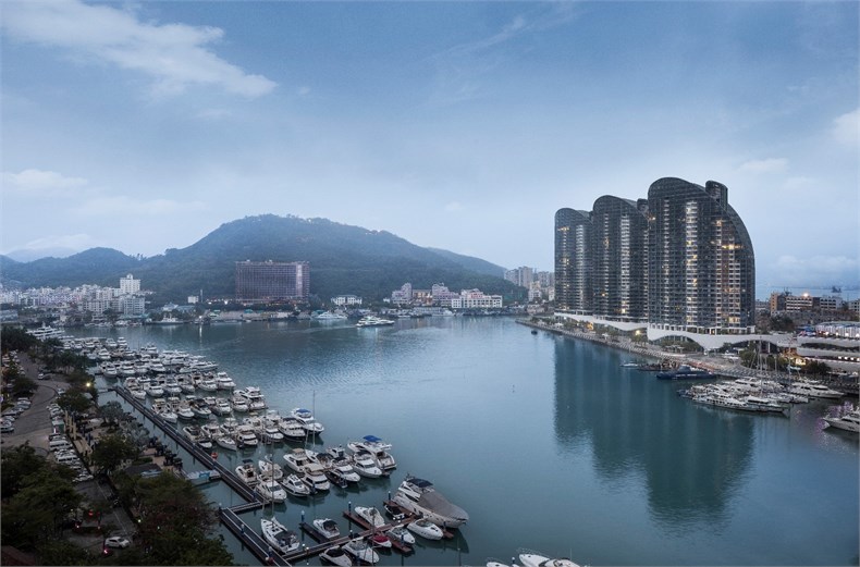 三亚市中心鸿洲天玺空中别墅,三亚鸿洲天玺户型图