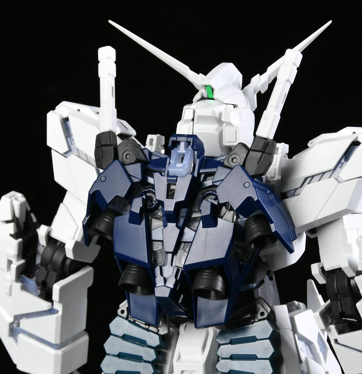 mgex独角兽高达测评,万代限定重炮高达mg开箱