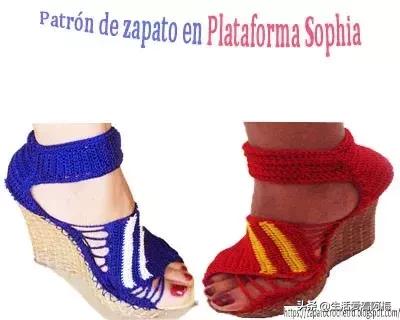 钩针钩出漂亮的毛线鞋图解,钩针钩织有些后跟的鞋子全部教程