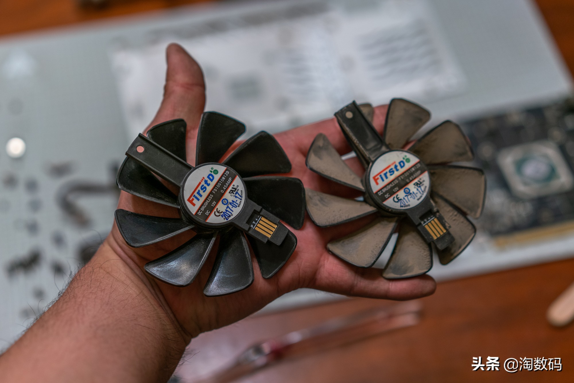 矿圈挚爱：蓝宝石RX5808GB超白金OC限量版，清理翻新测试晒个单