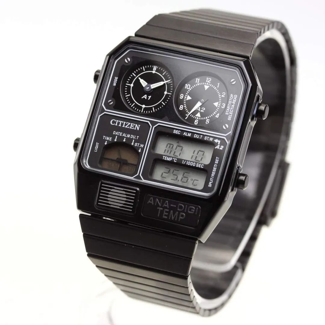 西铁城Ana-DigiTemp:怪异与奇妙的结合体