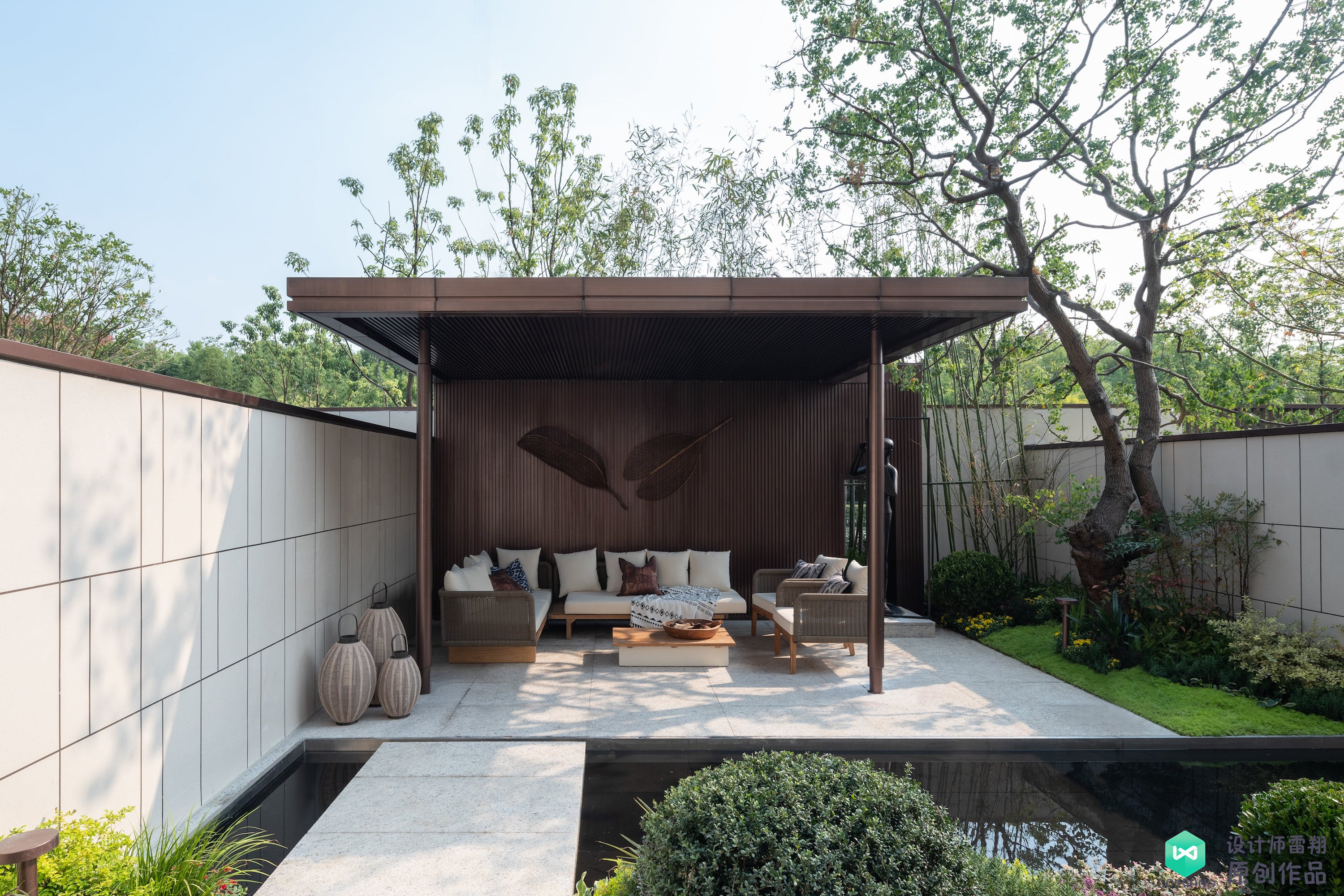 新中式庭院设计推荐,私家小院85个最美的庭院设计案例