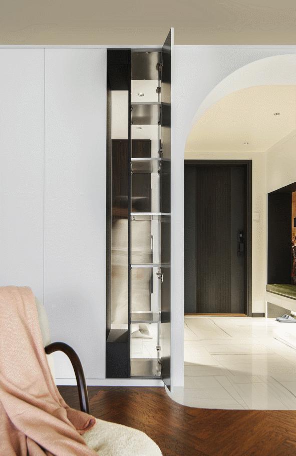 155㎡圆弧空间，三代同堂的无代沟共处